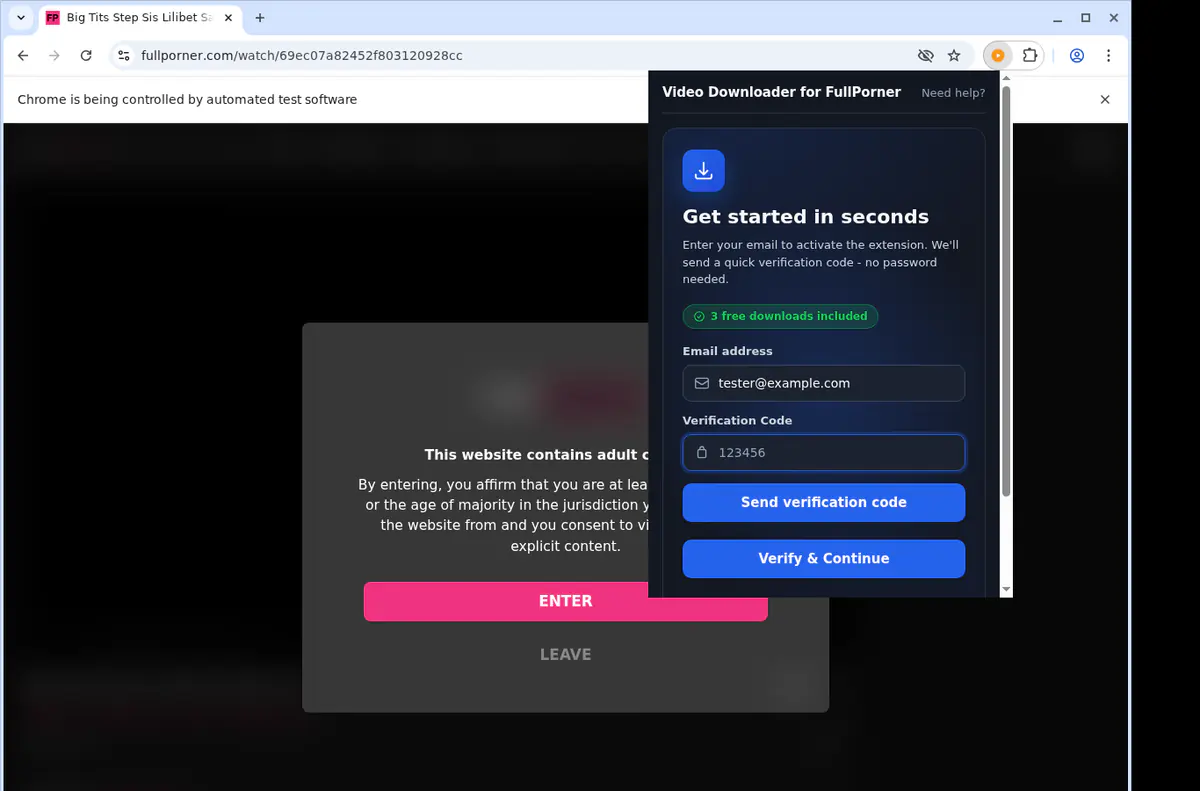 Fullporner Video Downloader screenshot 4